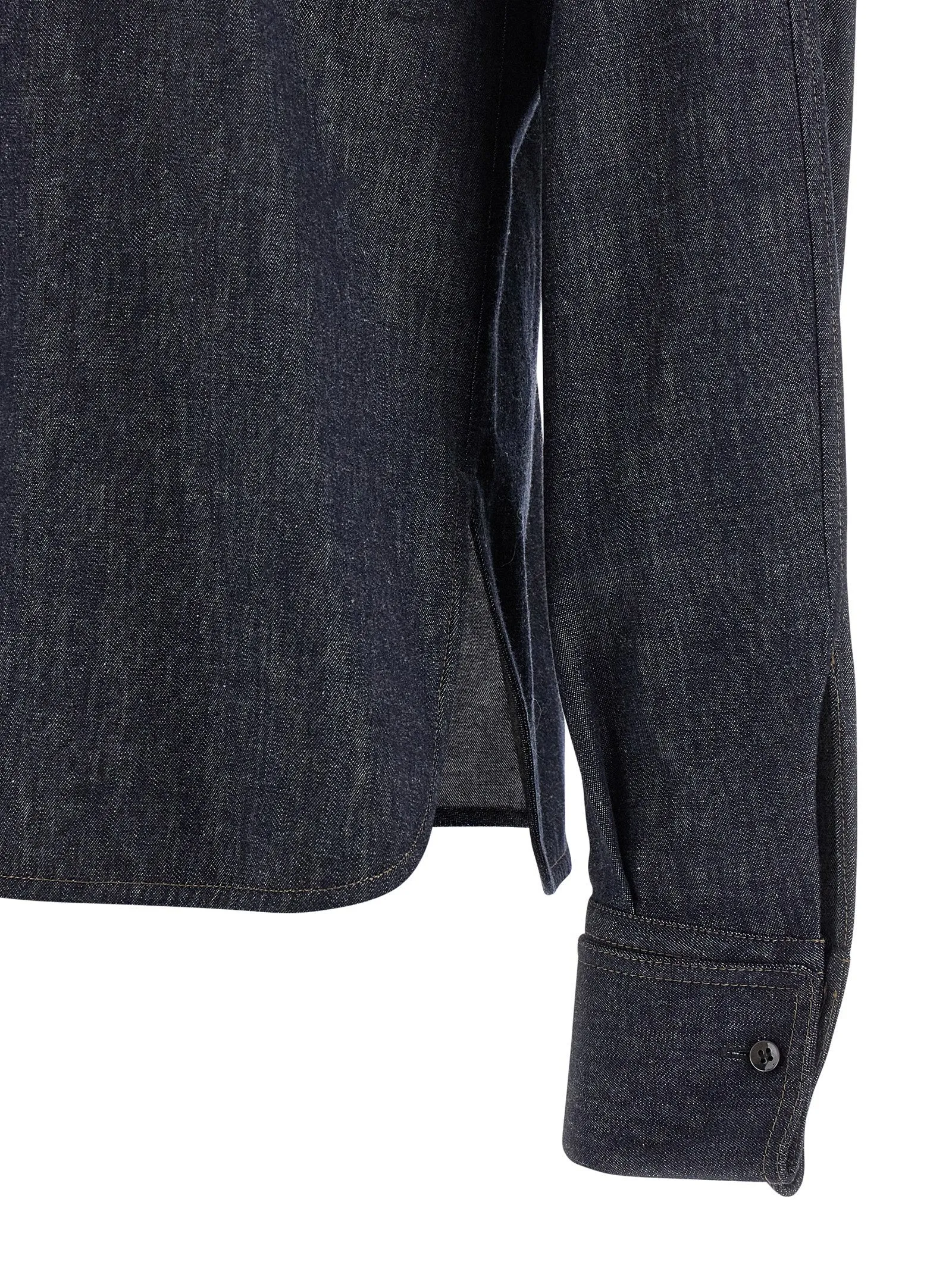 Monile denim shirt sold by Lord & Taylor product image thumbnail 4