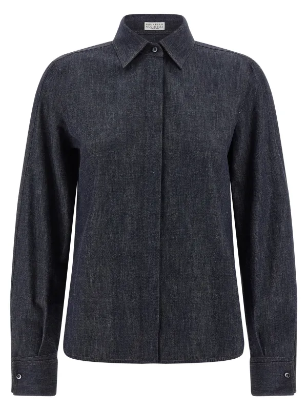 Monile denim shirt sold by Lord & Taylor