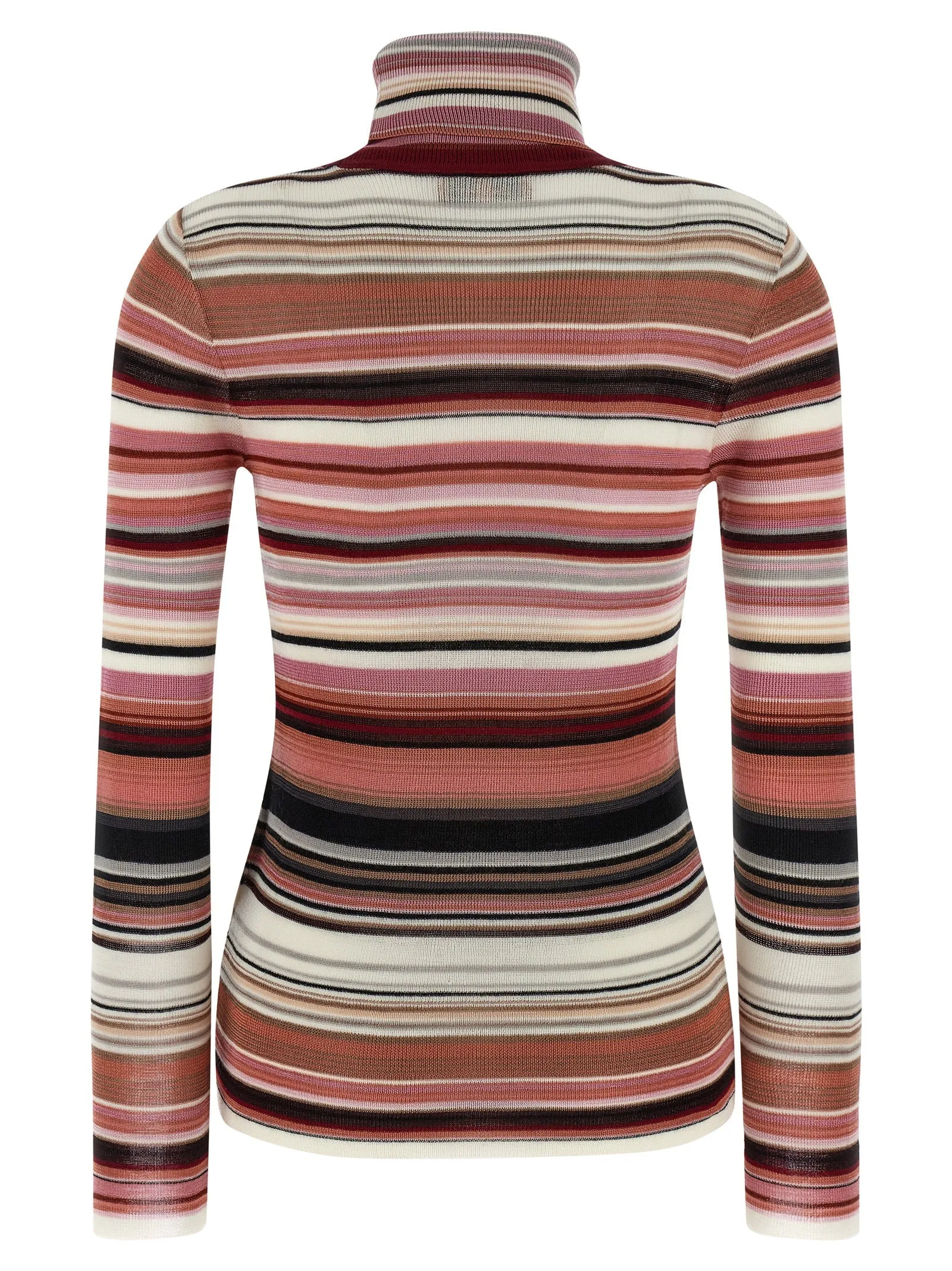Striped turtleneck sweater sold by Lord & Taylor product image thumbnail 2
