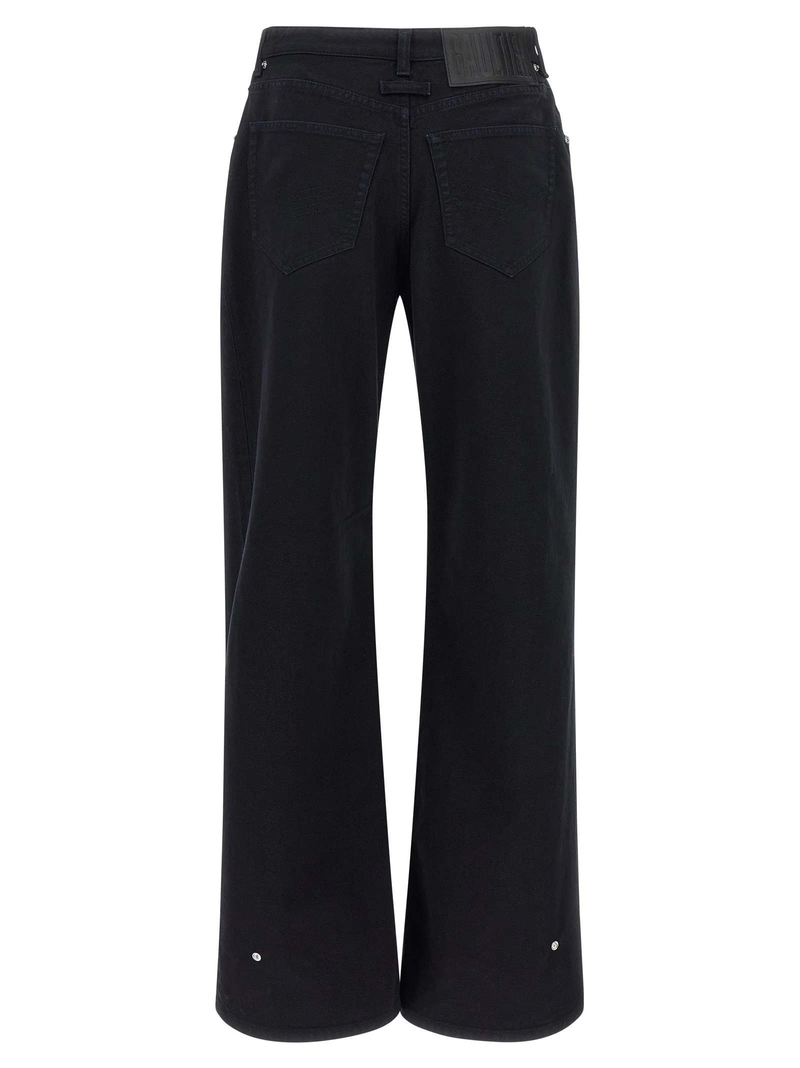 'The Snap-Button Denim' jeans sold by Lord & Taylor product image thumbnail 2