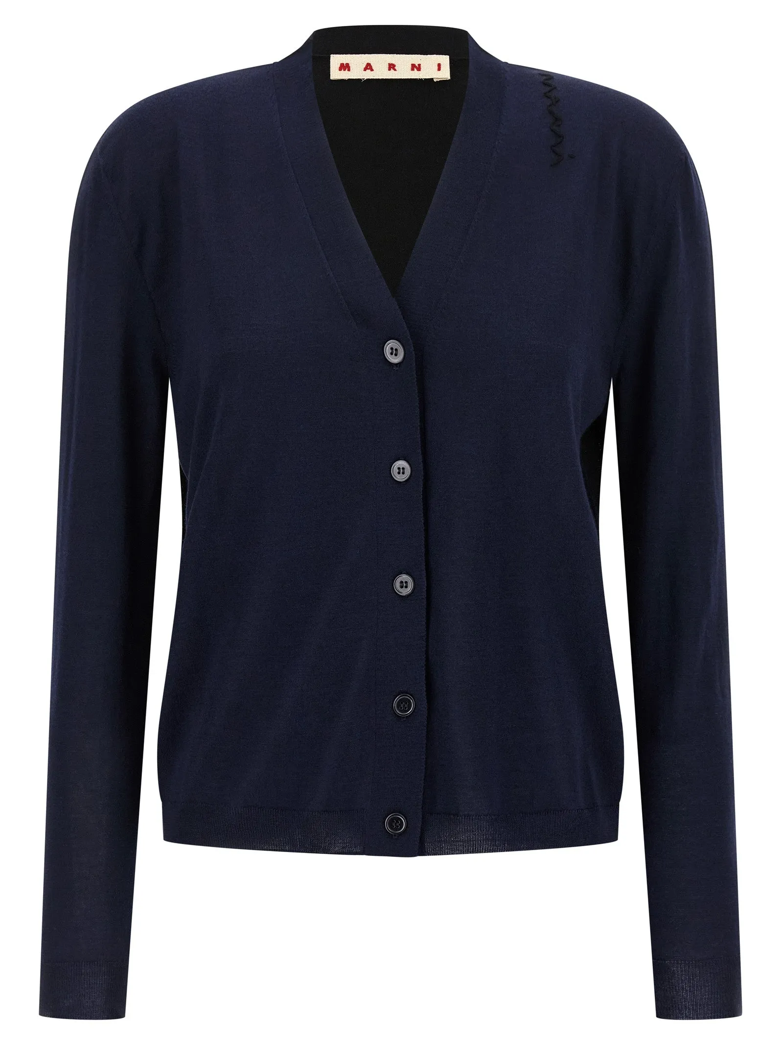 Two-tone cardigan sold by Lord & Taylor