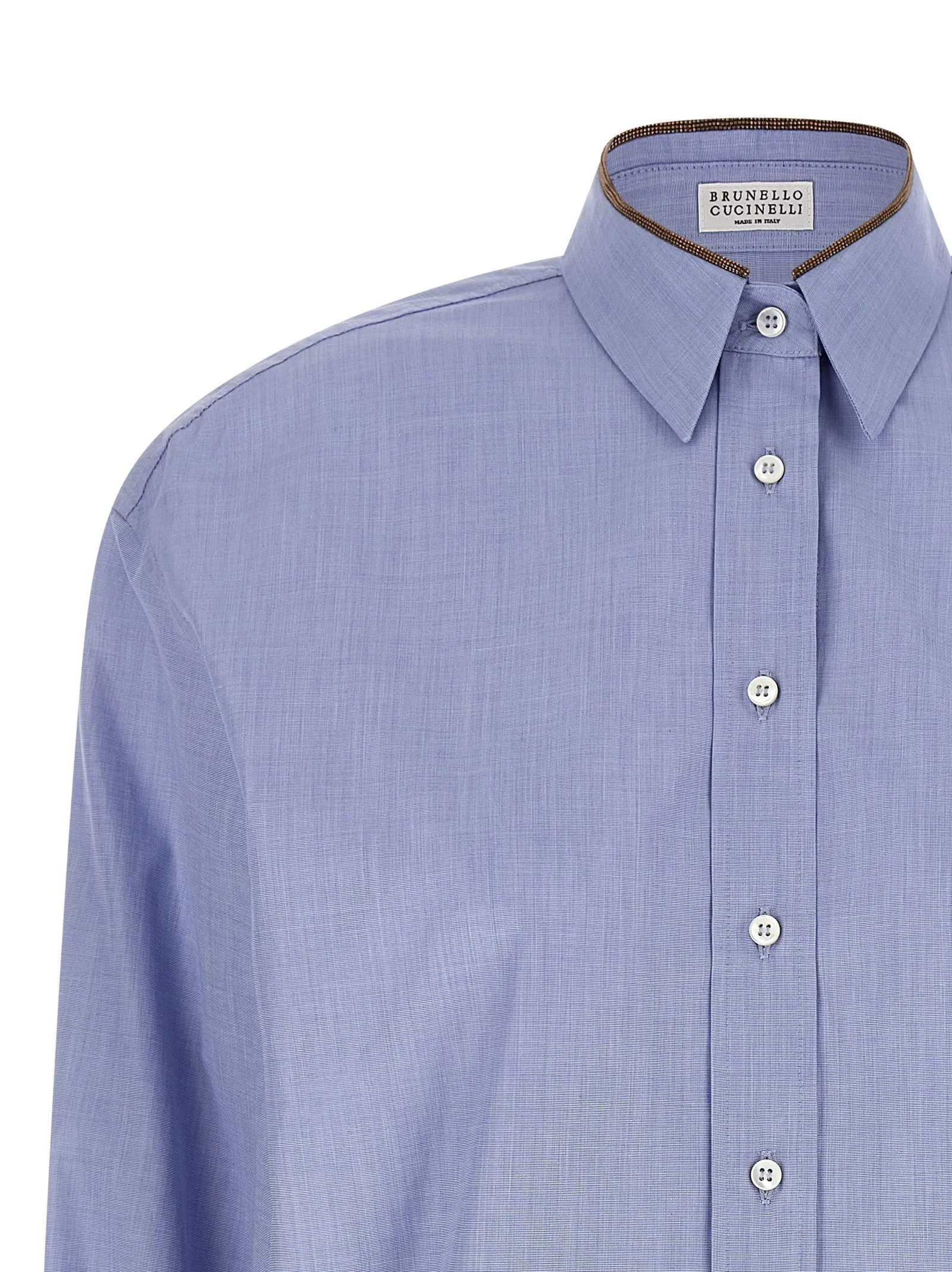 'Shiny Collar Detail' shirt sold by Lord & Taylor product image thumbnail 3