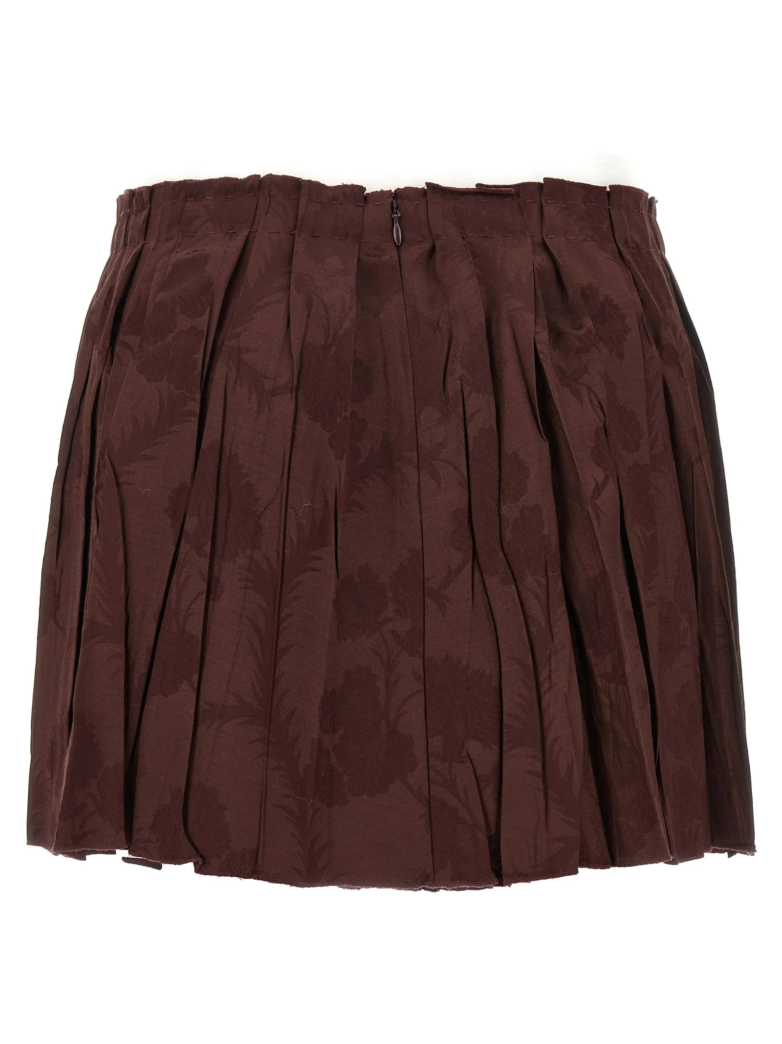 Jacquard floral patterned skirt sold by Lord & Taylor product image thumbnail 2