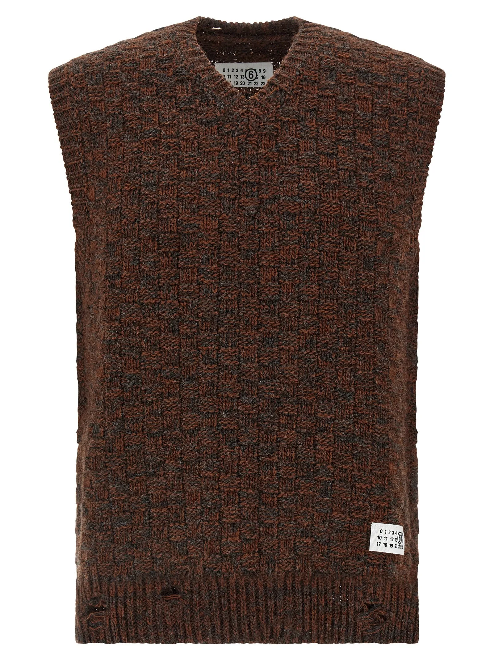Knitted vest sold by Lord & Taylor