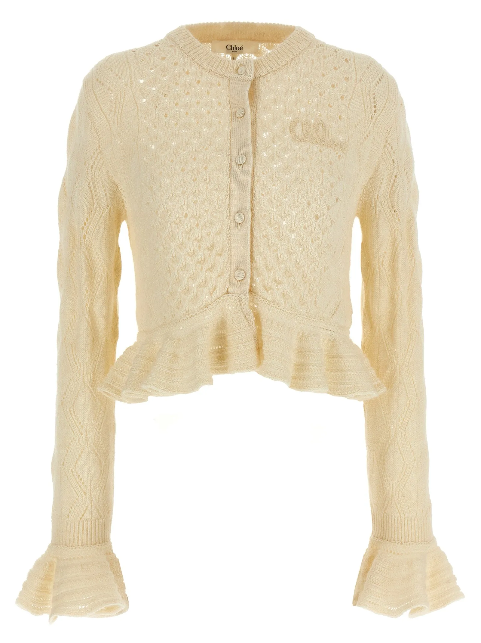 Pointelle cardigan sold by Lord & Taylor
