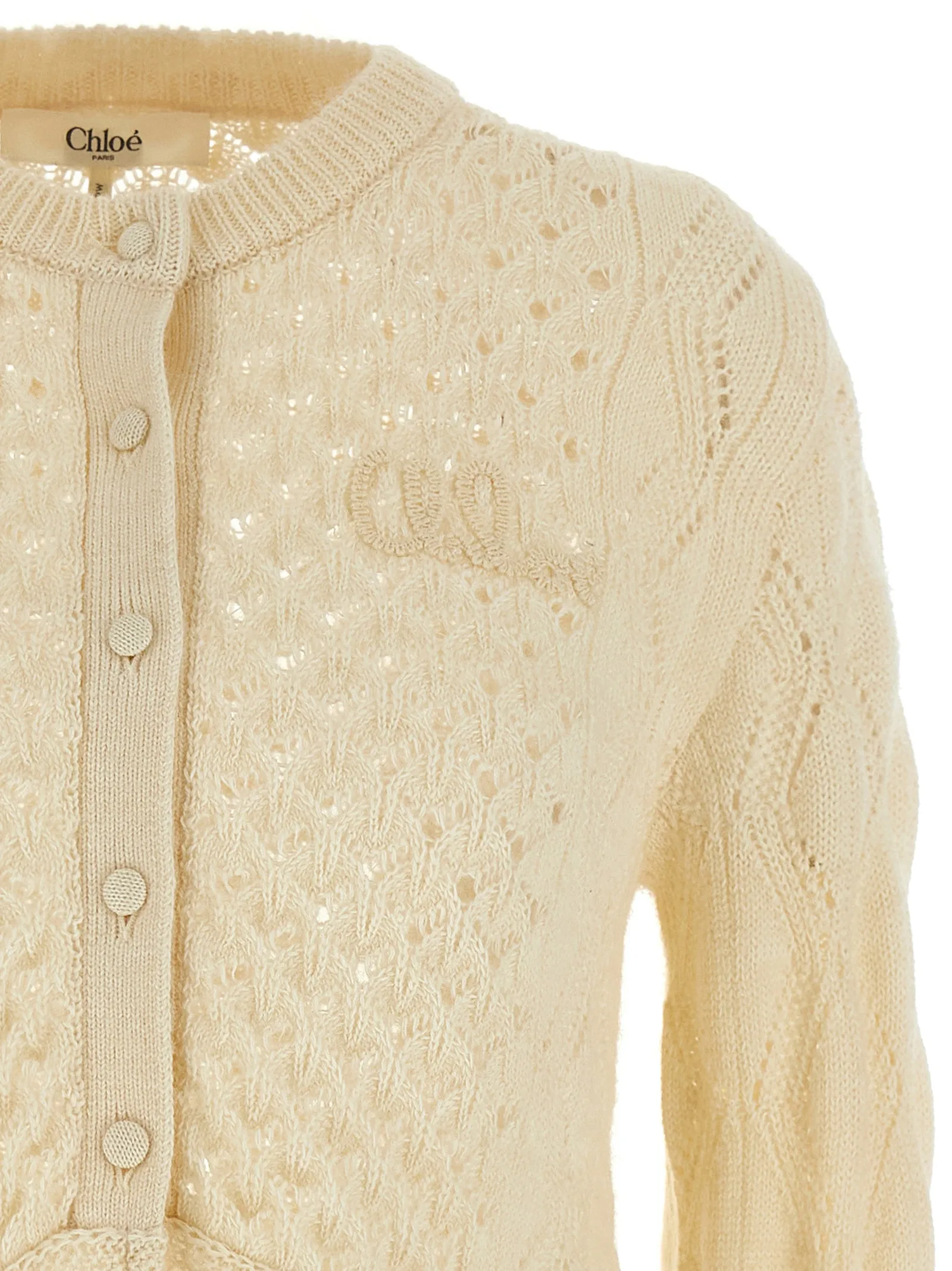 Pointelle cardigan sold by Lord & Taylor product image thumbnail 3