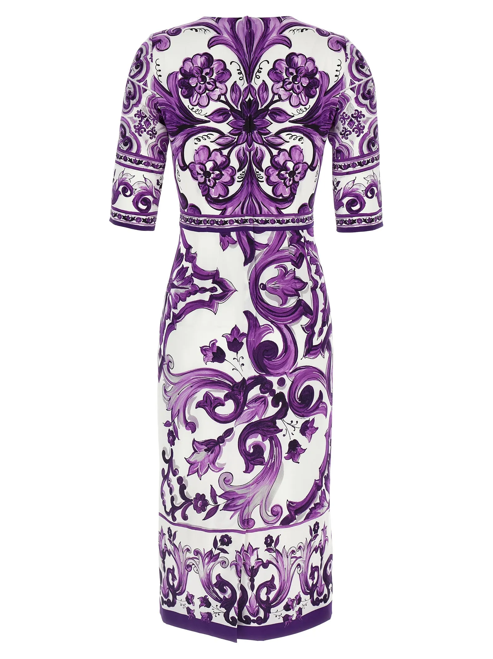'Maiolica' print dress sold by Lord & Taylor product image thumbnail 2