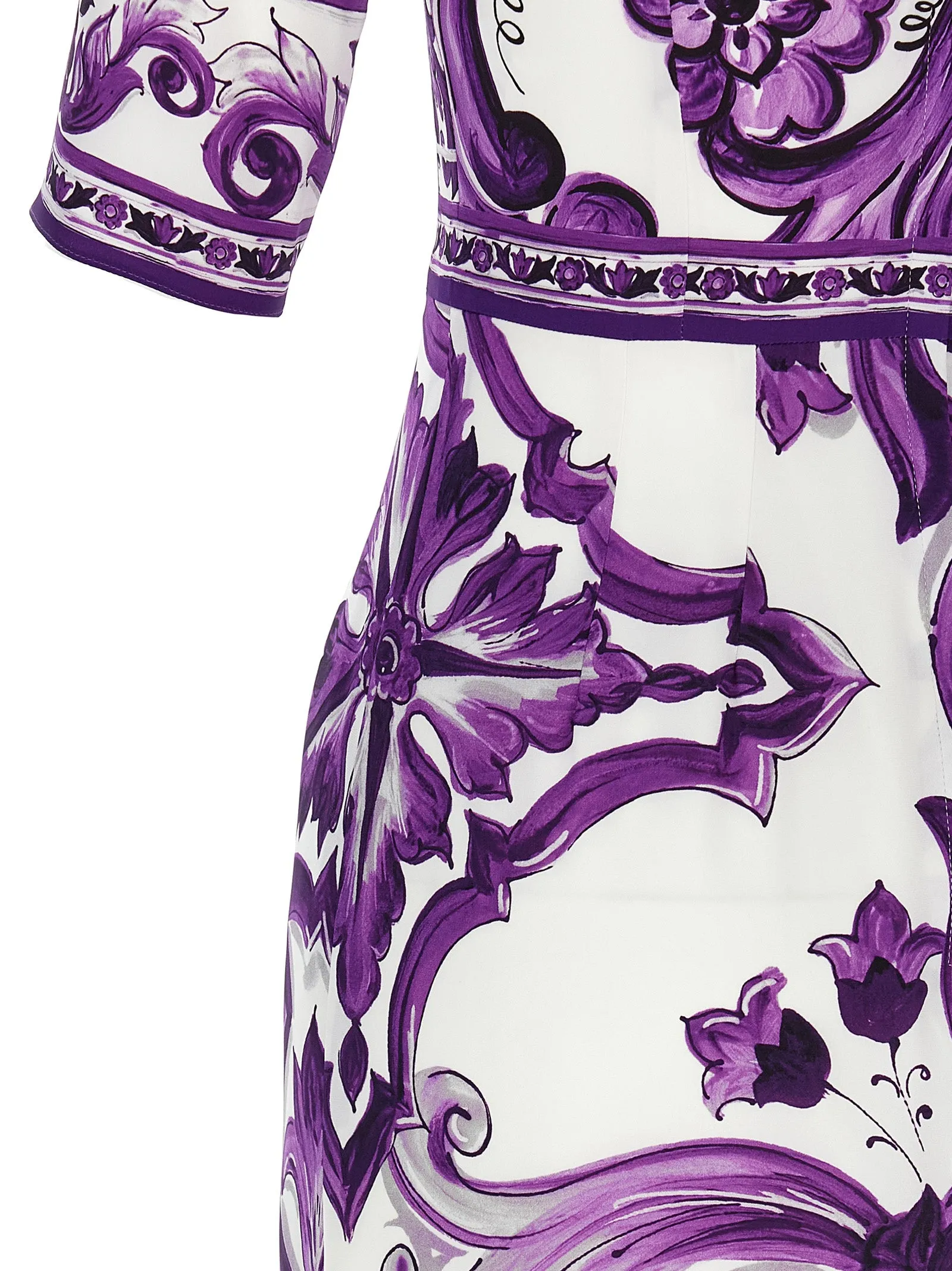 'Maiolica' print dress sold by Lord & Taylor product image thumbnail 4