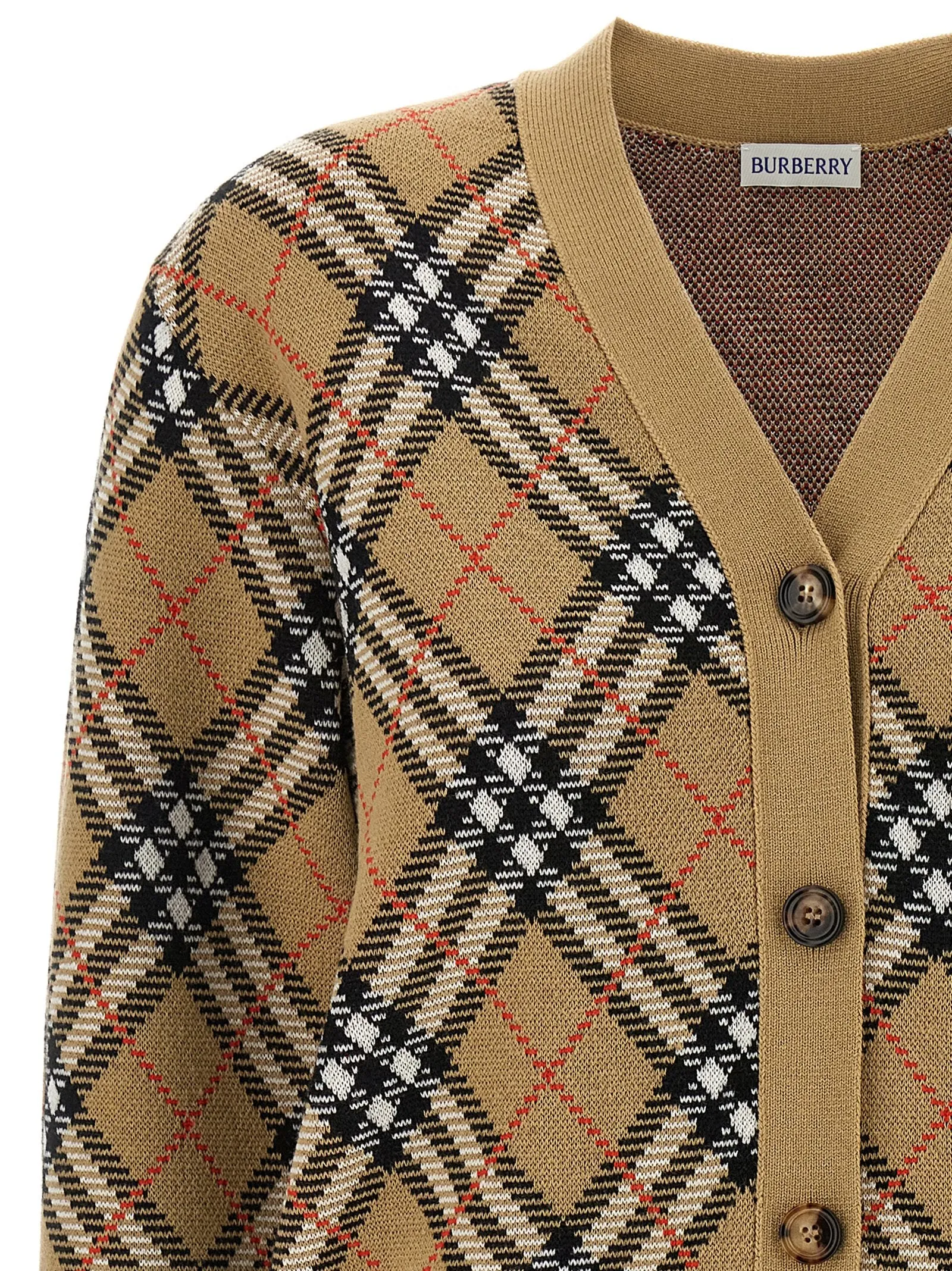 Cardigan Burberry Check sold by Lord & Taylor product image thumbnail 3
