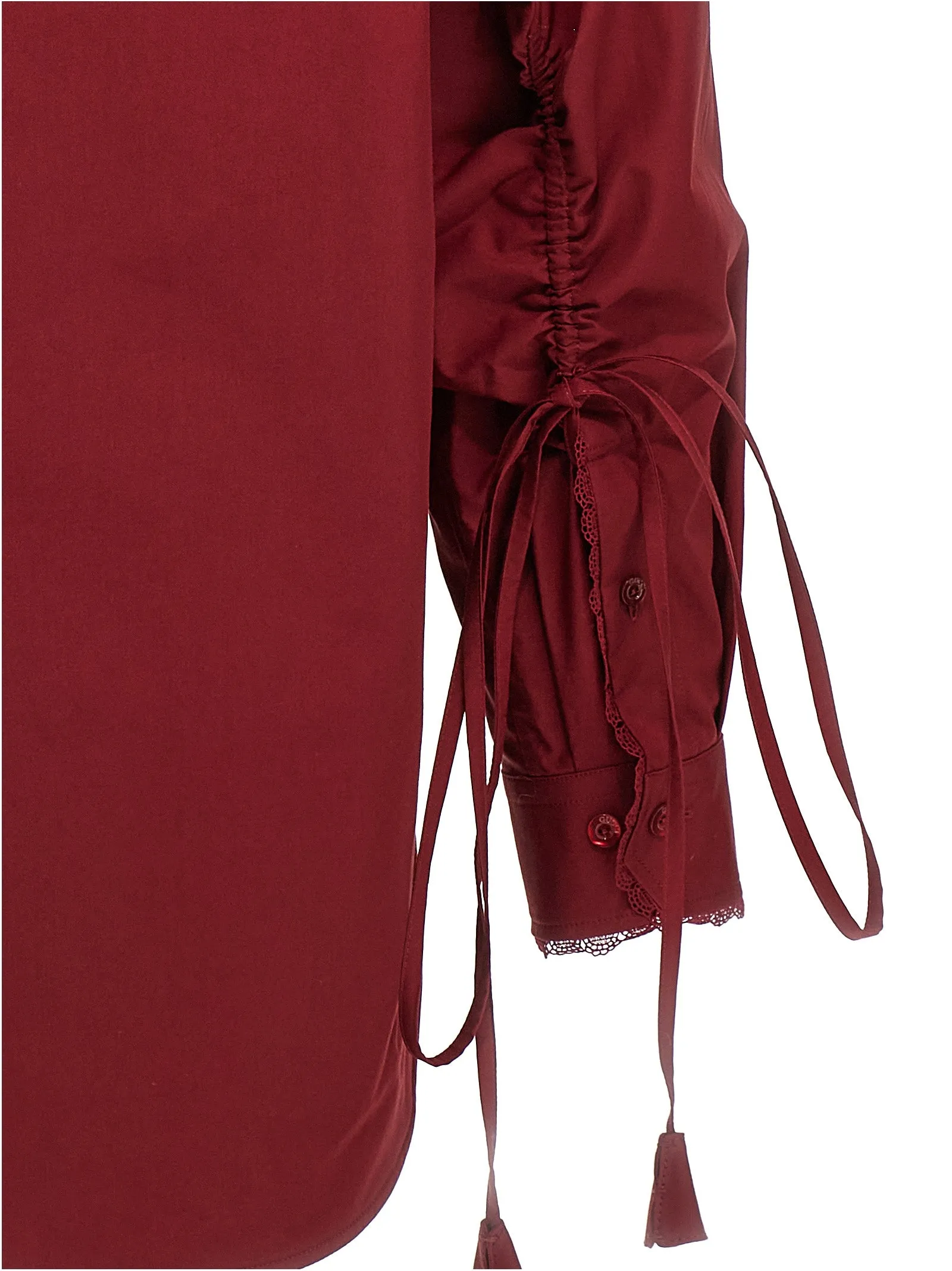 Lacing shirt sold by Lord & Taylor product image thumbnail 5