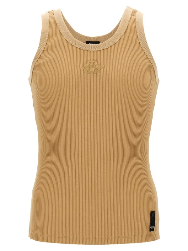 'Fendi Crest' tank top made by Fendi