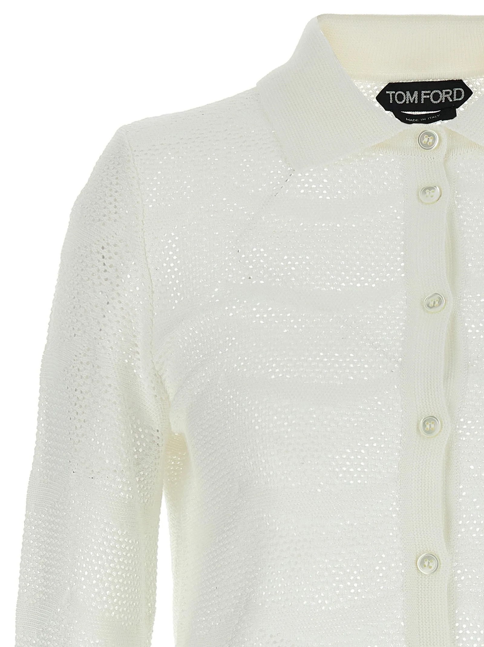 Openwork cardigan sold by Lord & Taylor product image thumbnail 3