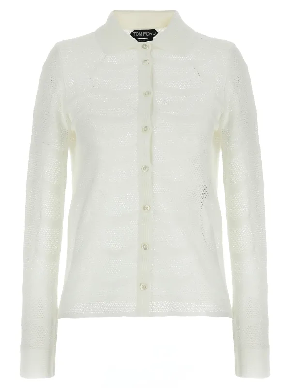Openwork cardigan made by Tom Ford