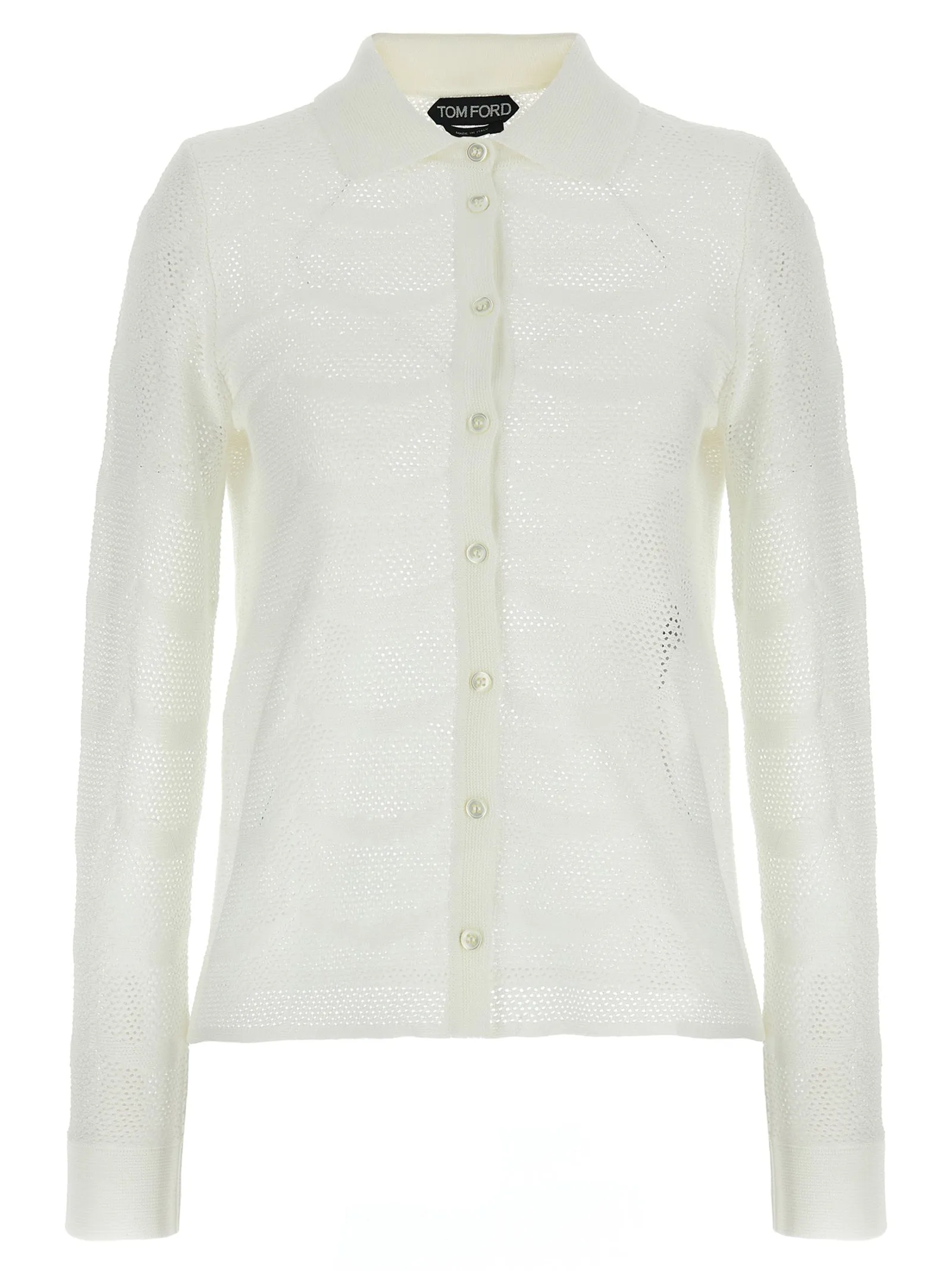 Openwork cardigan sold by Lord & Taylor