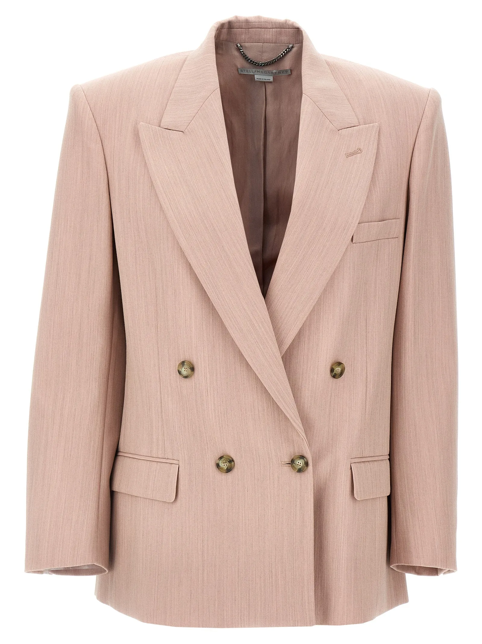 Double-breasted wool blazer sold by Lord & Taylor