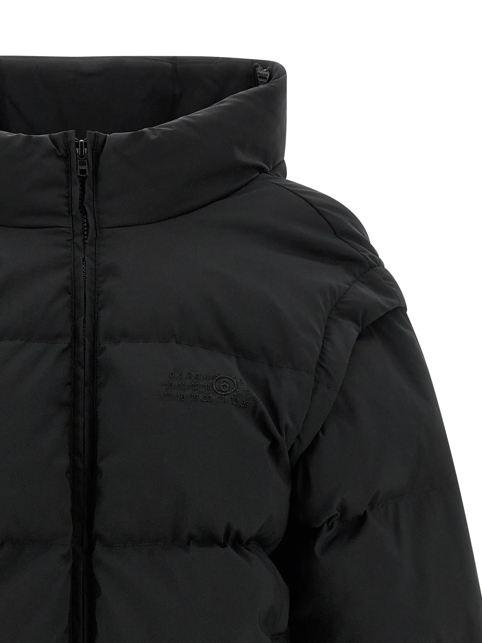 'Numeric signature MM6' embroidery down jacket sold by Lord & Taylor product image thumbnail 5