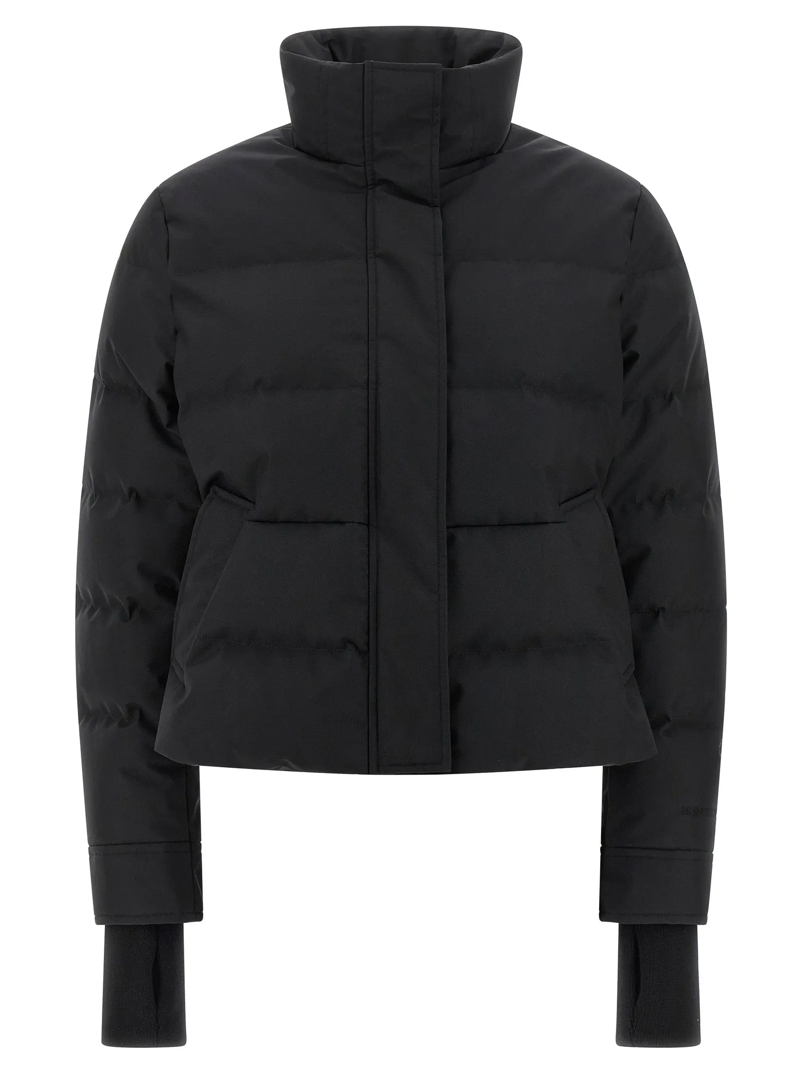 Cropped down jacket sold by Lord & Taylor