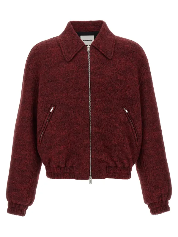 Mélange wool bomber jacket sold by Lord & Taylor