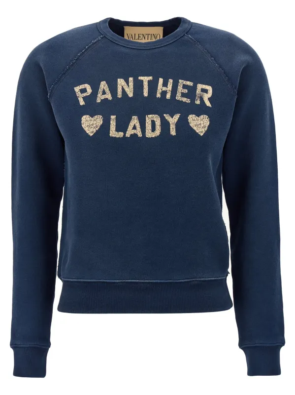 Valentino Garavani 'Panther Lady' sweatshirt sold by Lord & Taylor