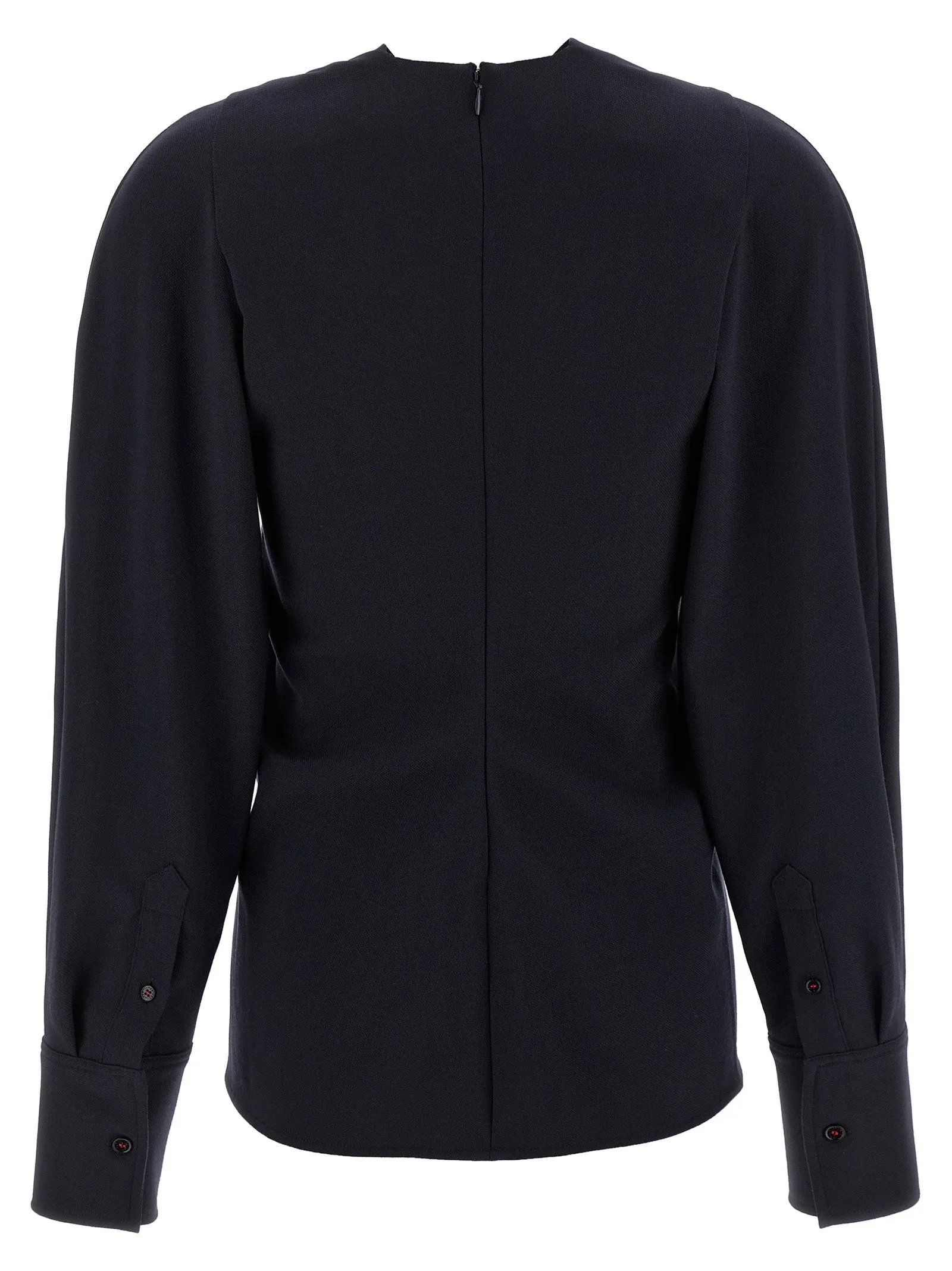 'Twist Detail' blouse sold by Lord & Taylor product image thumbnail 2