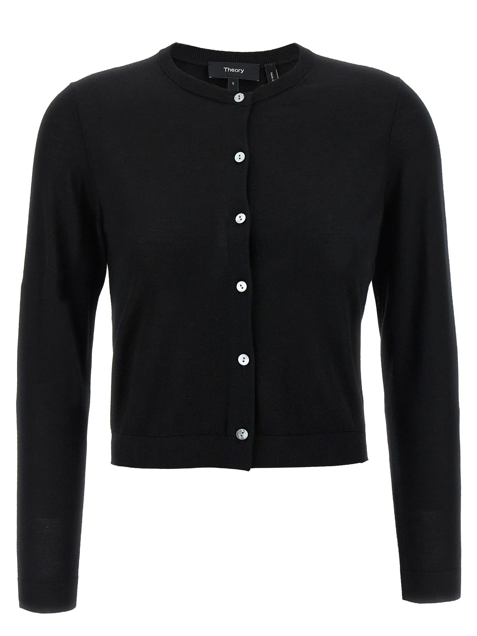 Wool cropped cardigan sold by Lord & Taylor
