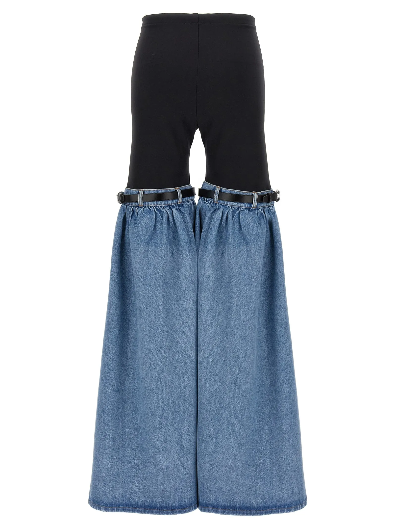 'Hybrid Denim Flare' pants sold by Lord & Taylor product image thumbnail 2
