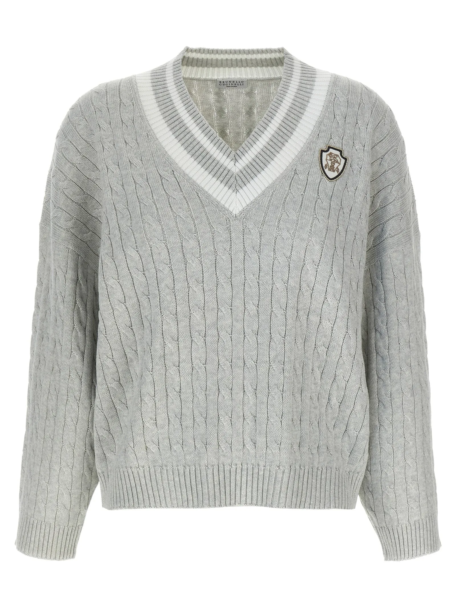 Cotton cable knit sweater sold by Lord & Taylor