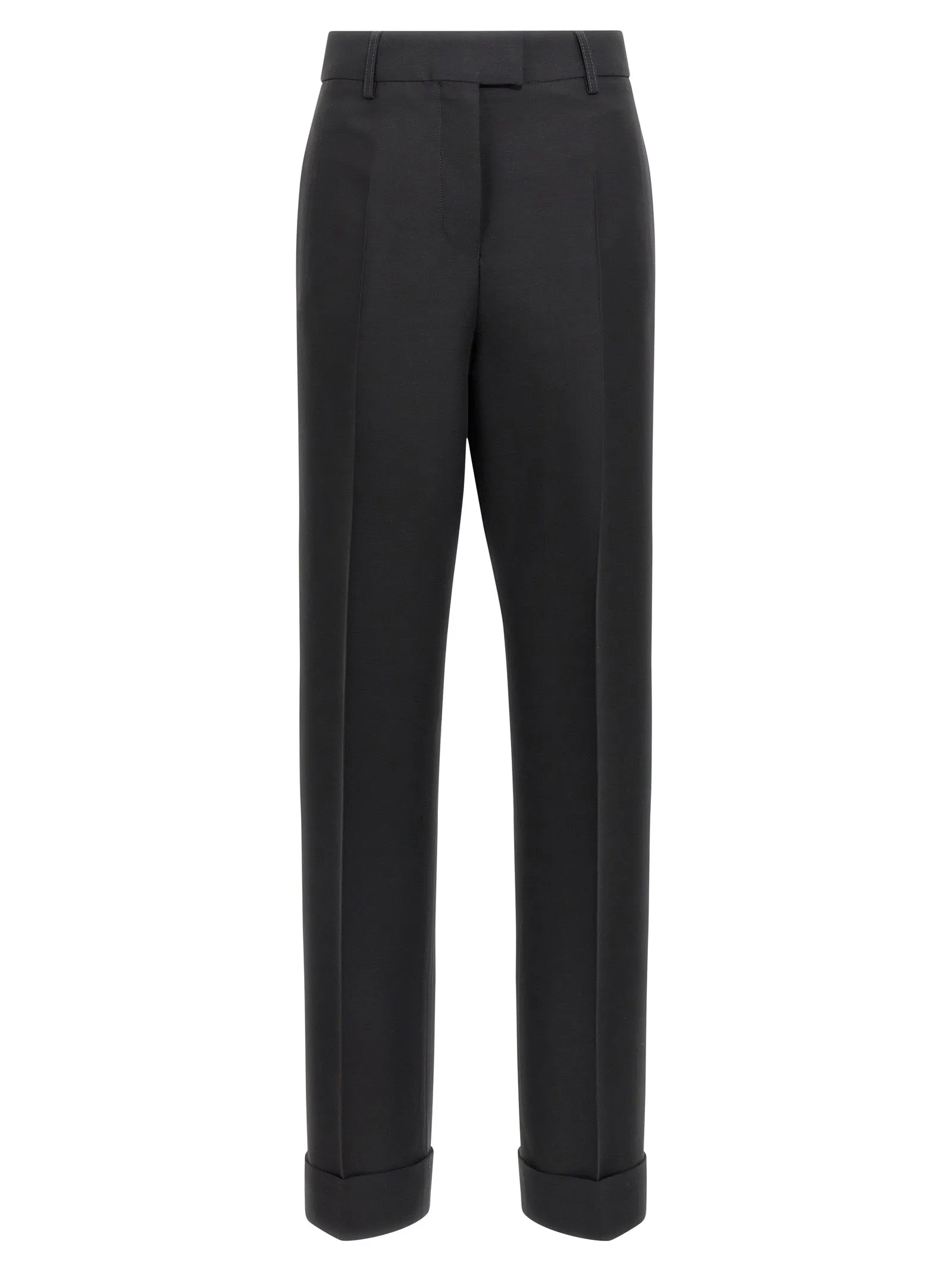 Stretched pleated trousers sold by Lord & Taylor