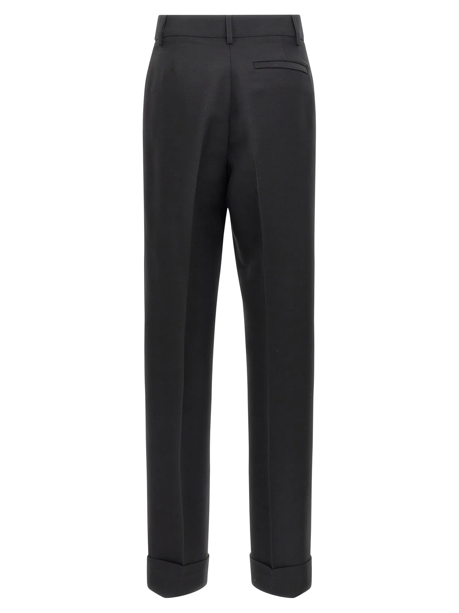 Stretched pleated trousers sold by Lord & Taylor product image thumbnail 2