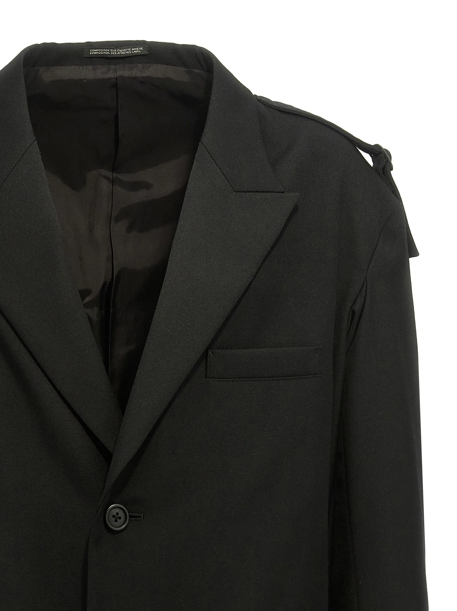 Single-breasted blazer with strap detail sold by Lord & Taylor product image thumbnail 3