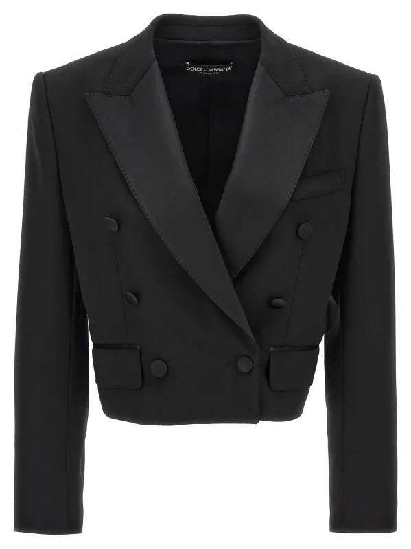 'Tuxedo' crop blazer sold by Lord & Taylor