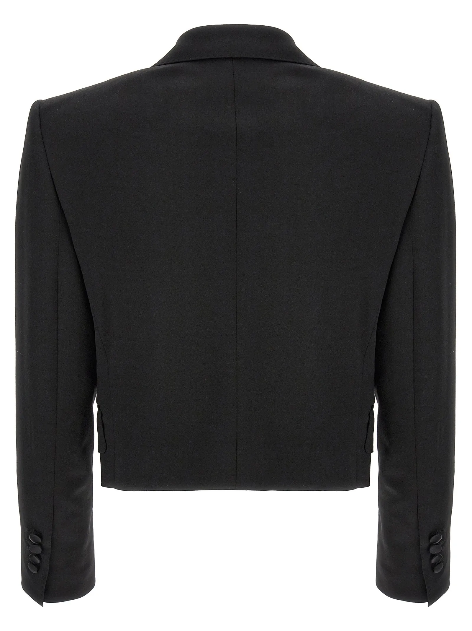 'Tuxedo' crop blazer sold by Lord & Taylor product image thumbnail 2