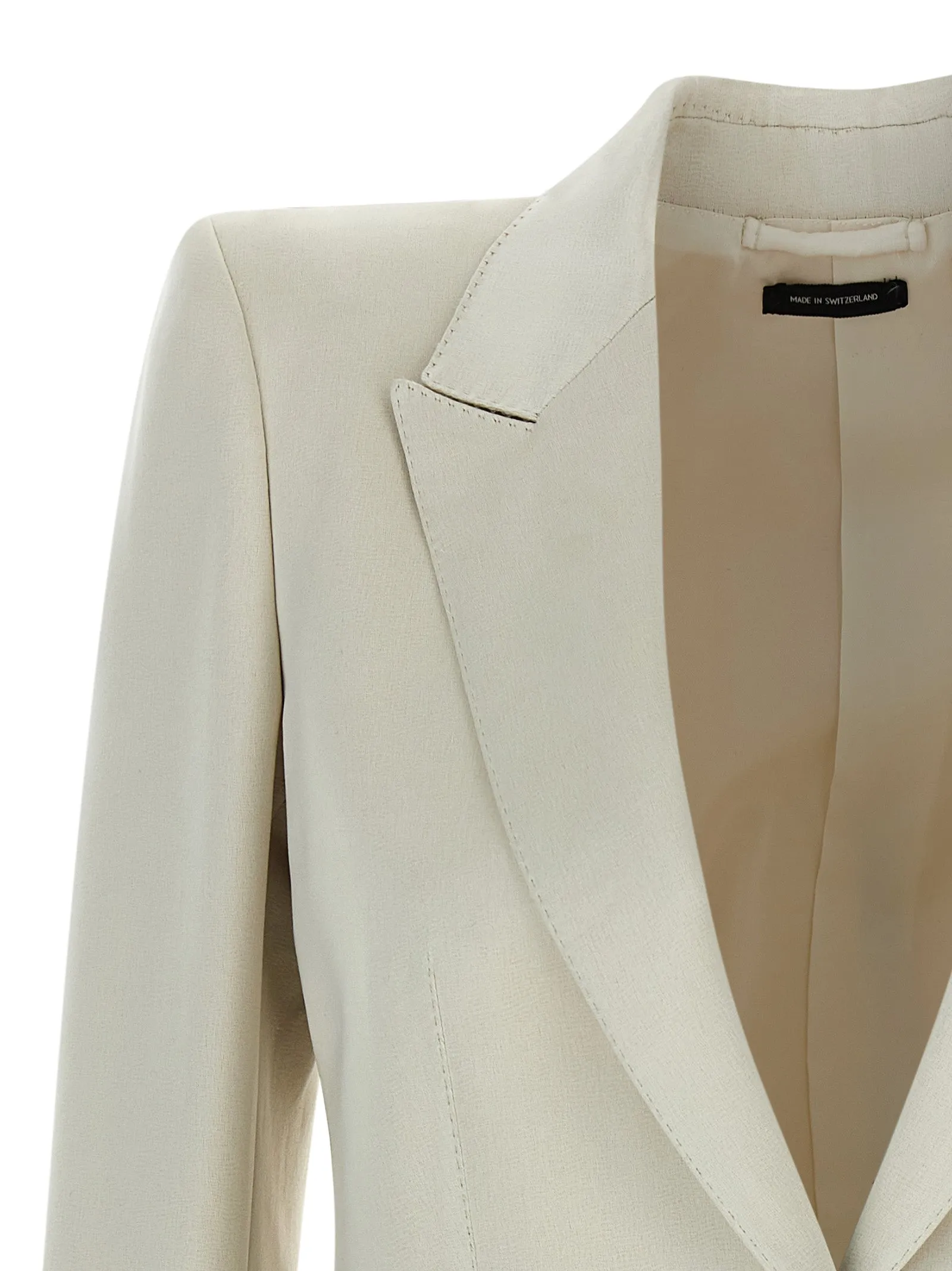 Duchesse single-breasted blazer sold by Lord & Taylor product image thumbnail 3
