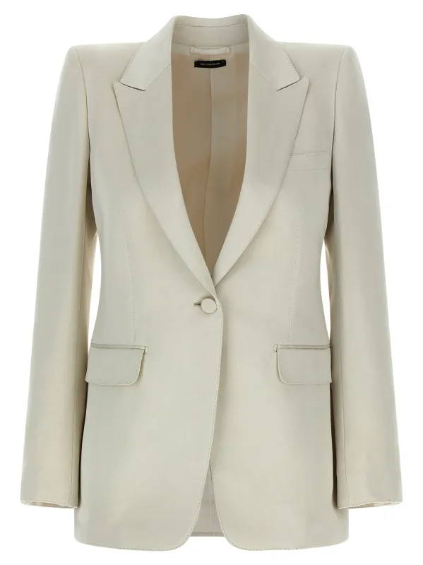 Duchesse single-breasted blazer made by Tom Ford