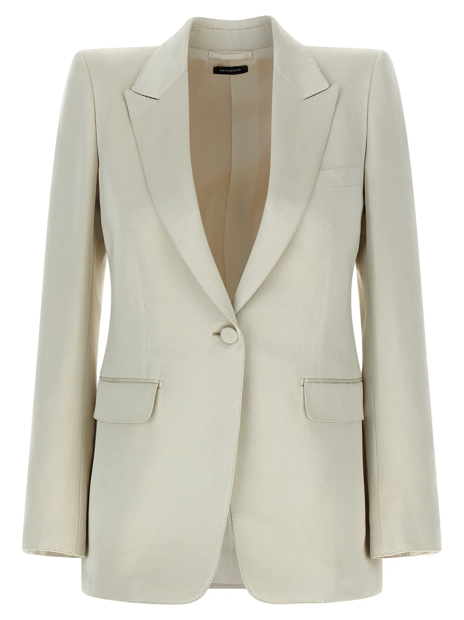 Duchesse single-breasted blazer sold by Lord & Taylor