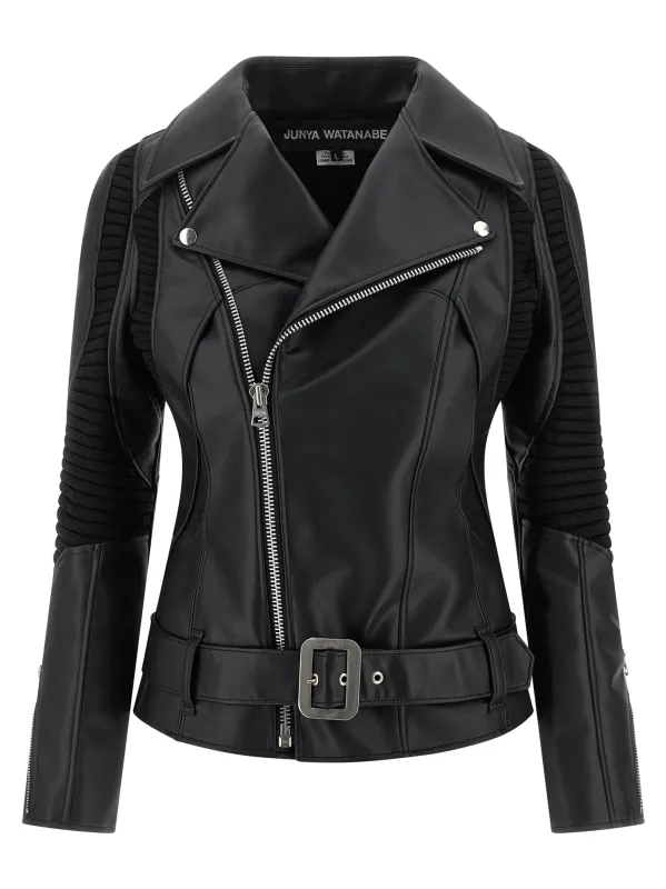 Knitted insert jacket made by Junya Watanabe