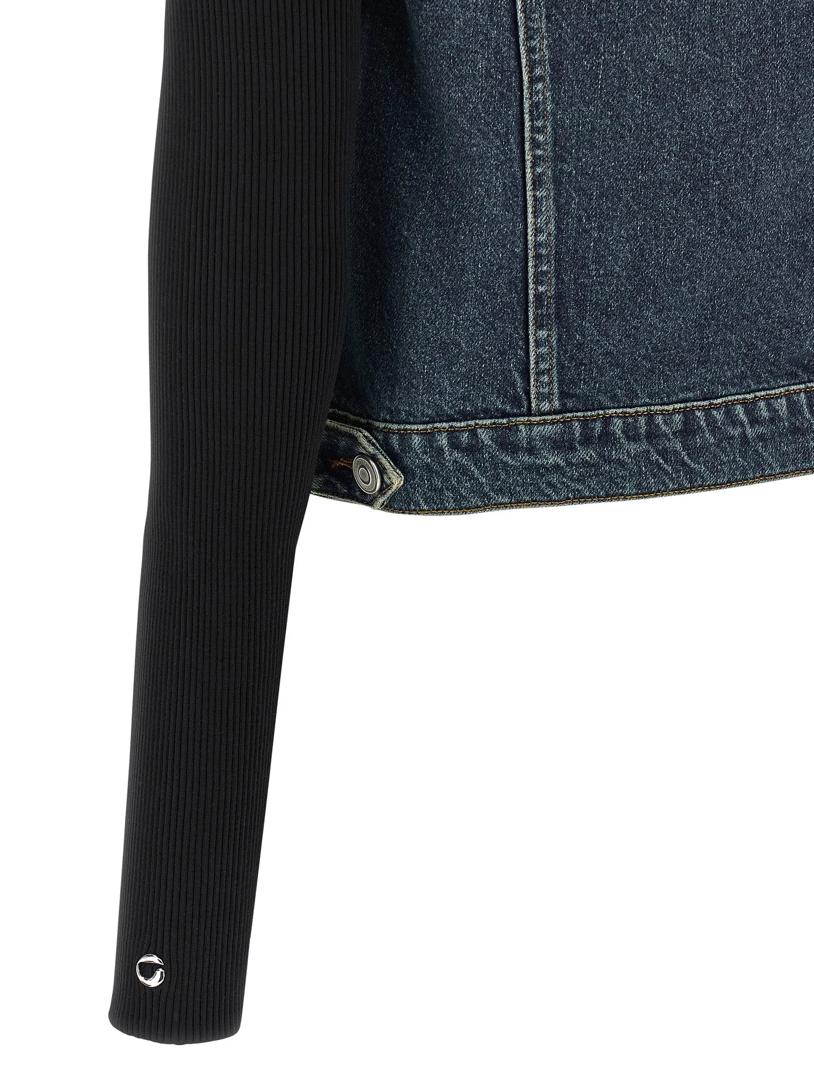 'Hybrid Rib Denim' jacket sold by Lord & Taylor product image thumbnail 4