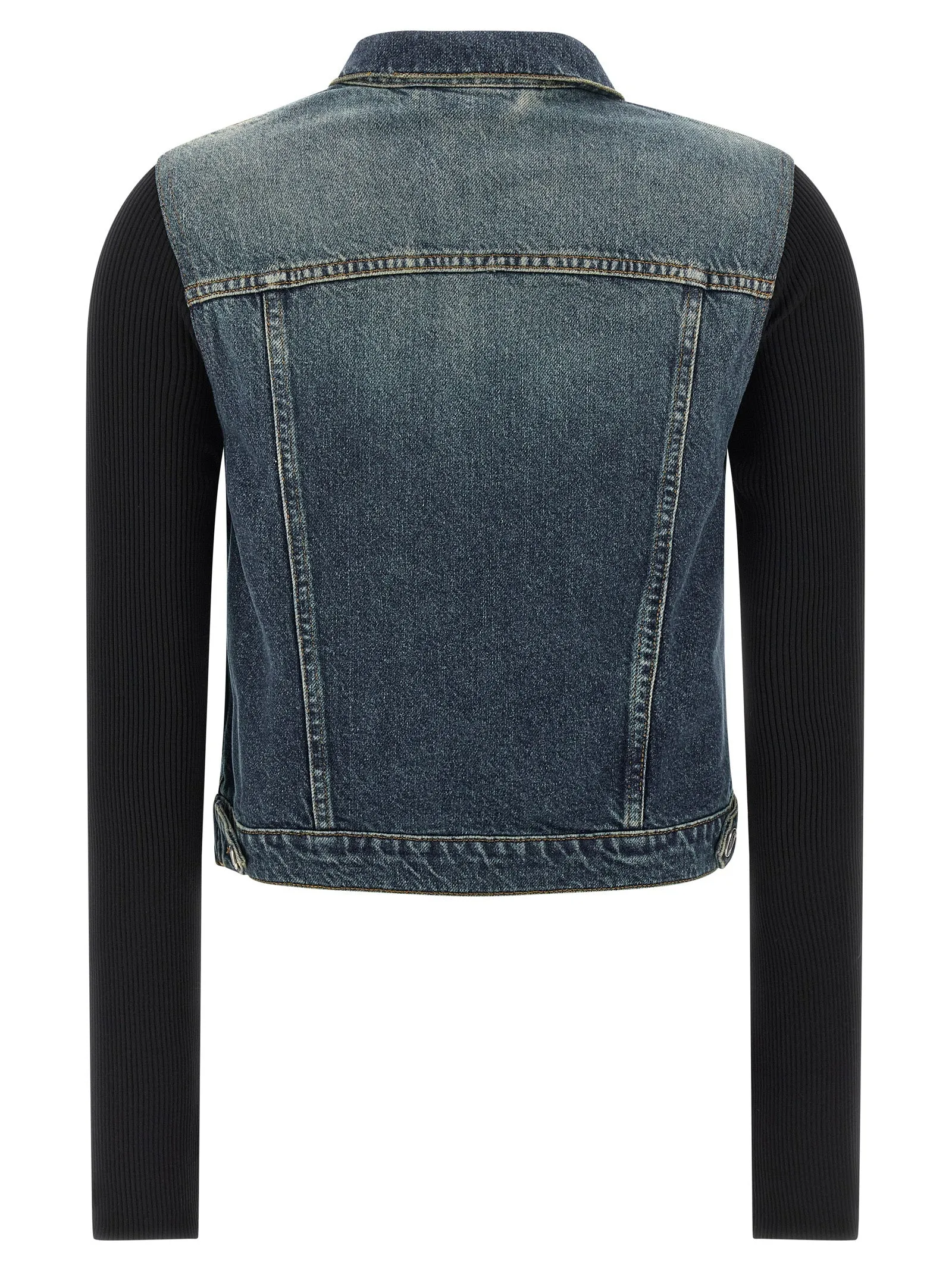 'Hybrid Rib Denim' jacket sold by Lord & Taylor product image thumbnail 2