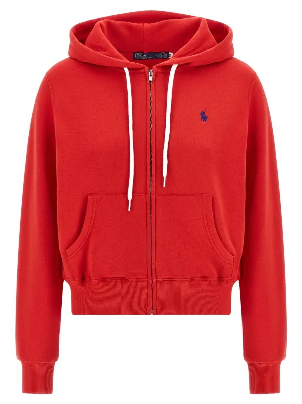 Logo embroidery hoodie made by Polo by Ralph Lauren