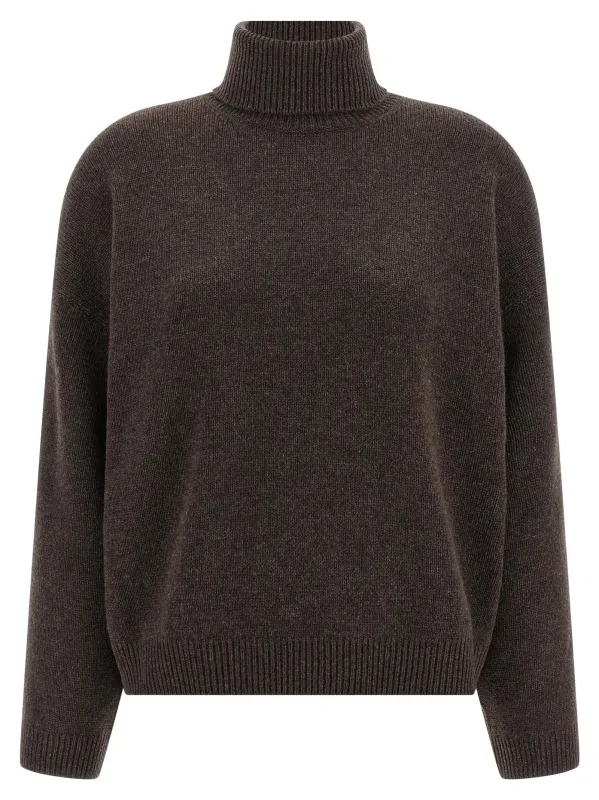High neck sweater made by Brunello Cucinelli