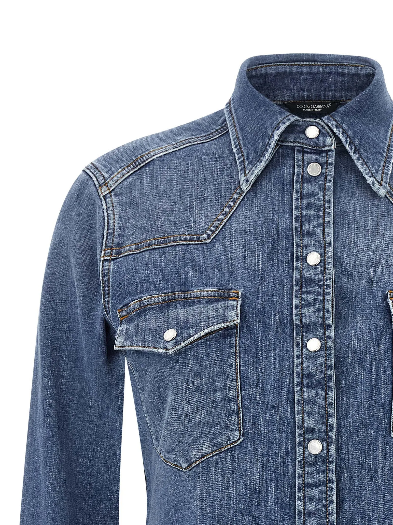 Denim shirt sold by Lord & Taylor product image thumbnail 3
