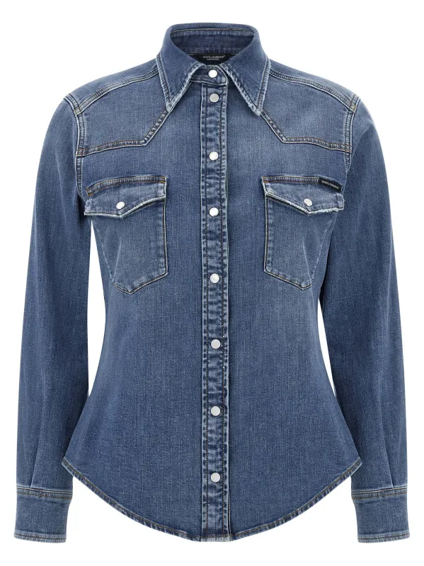 Denim shirt sold by Lord & Taylor