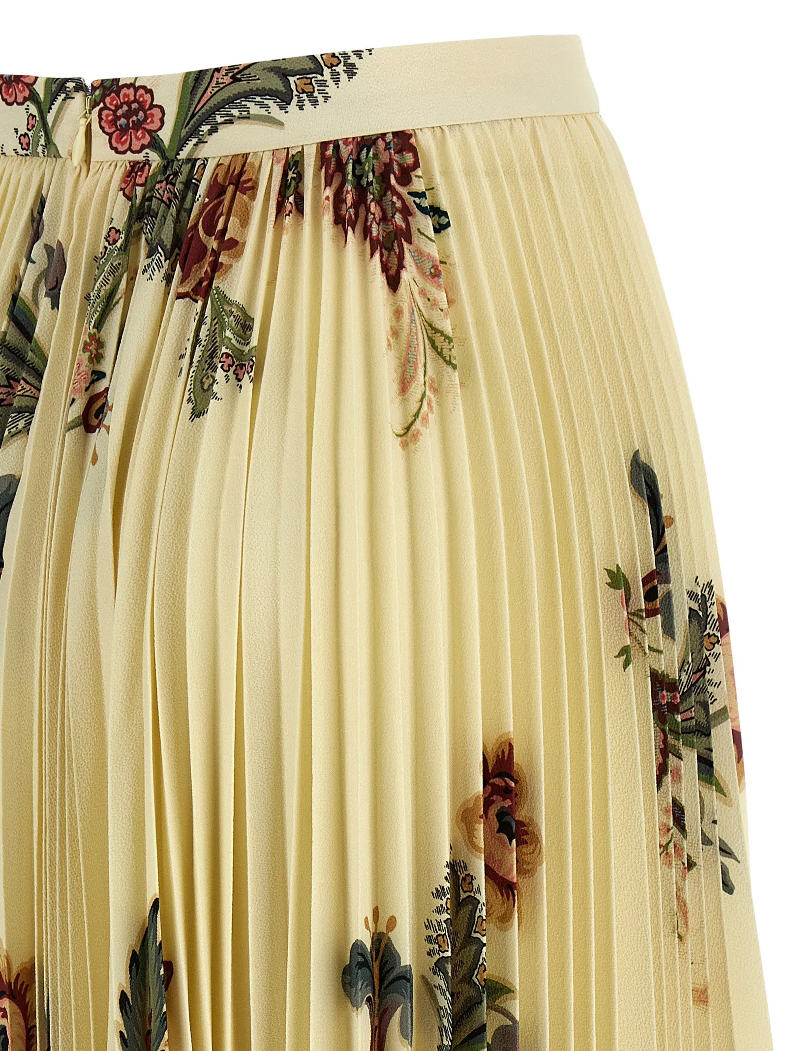 Pleated midi skirt sold by Lord & Taylor product image thumbnail 4