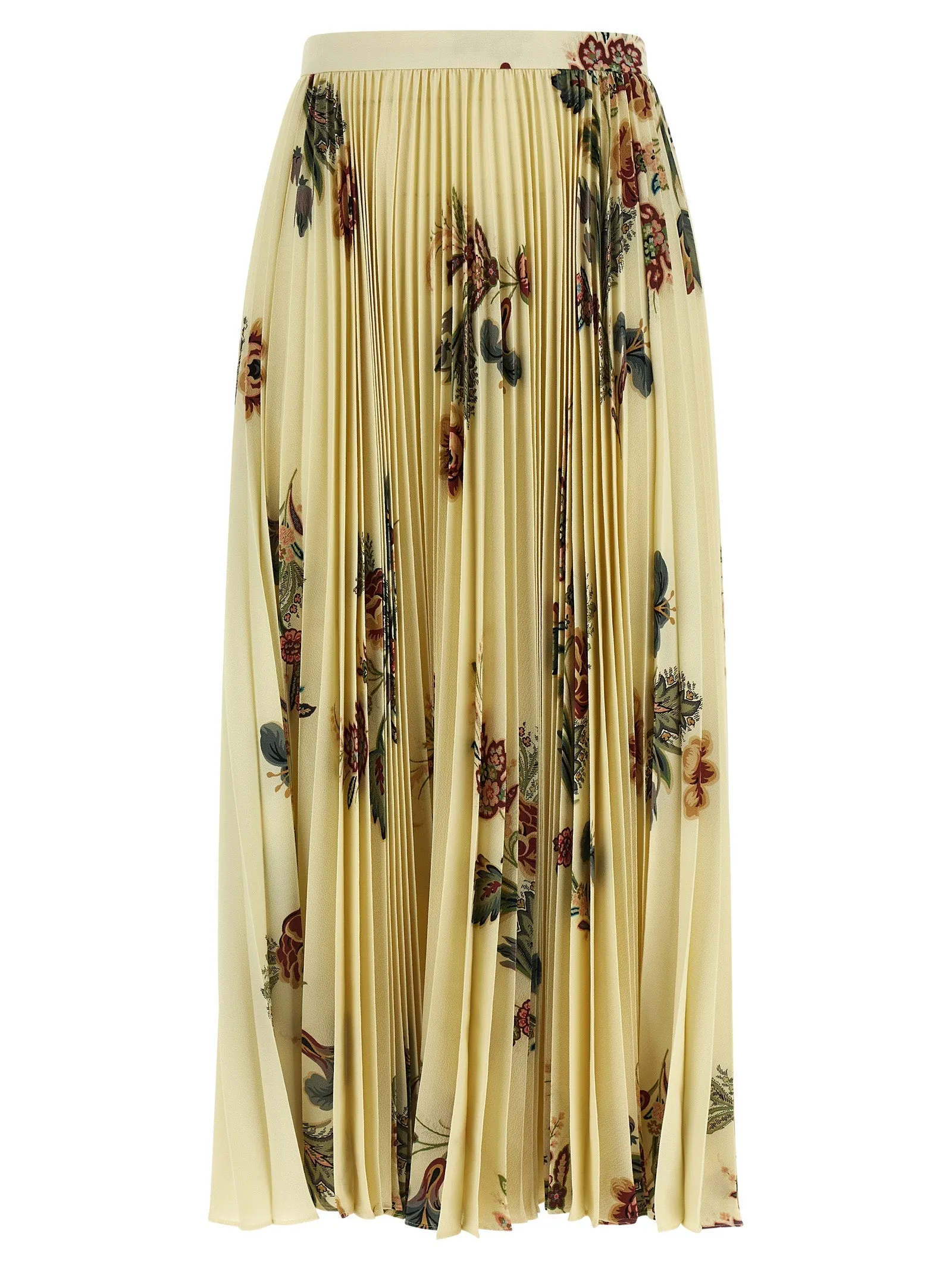 Pleated midi skirt sold by Lord & Taylor product image thumbnail 2