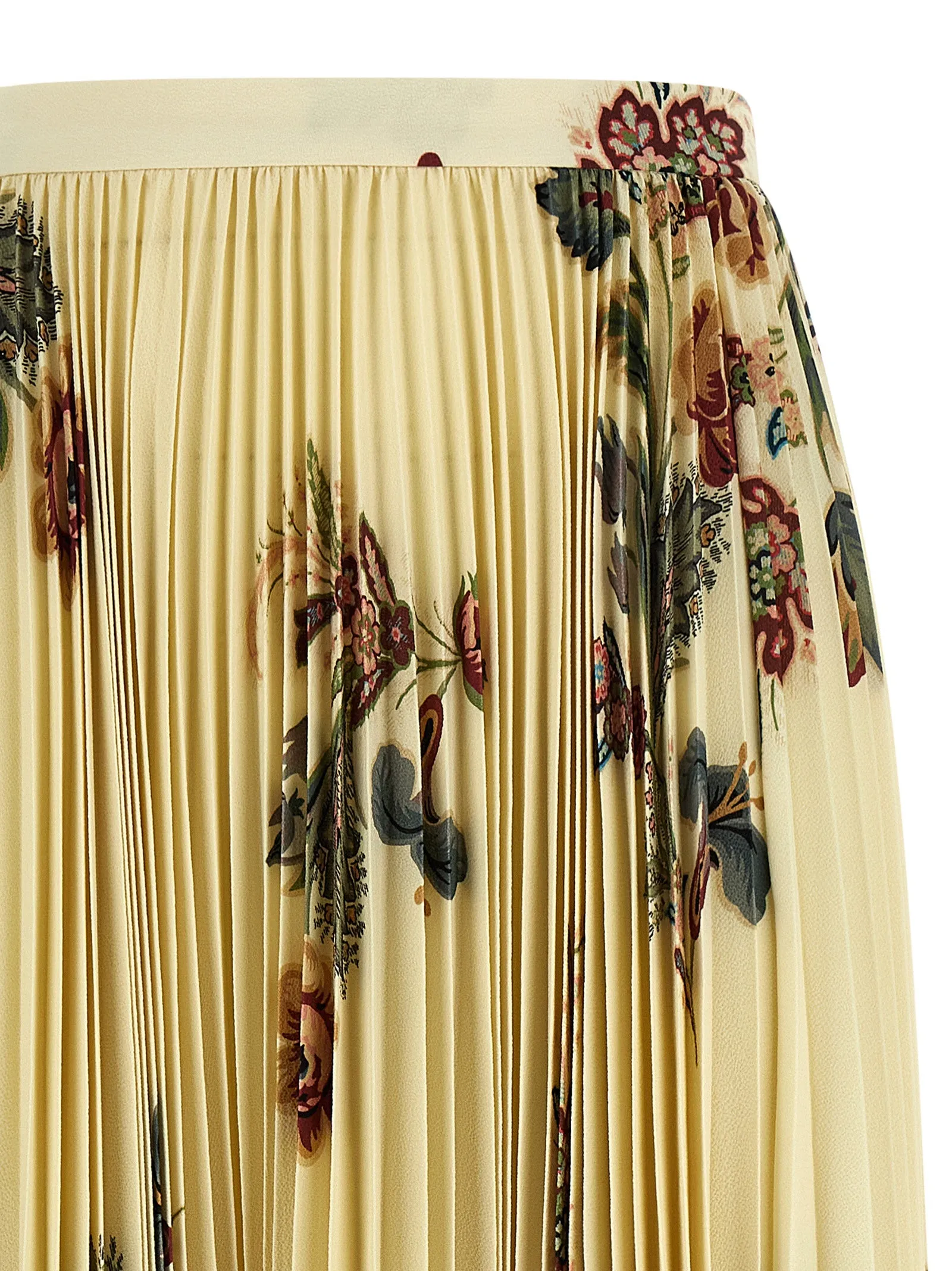 Pleated midi skirt sold by Lord & Taylor product image thumbnail 3