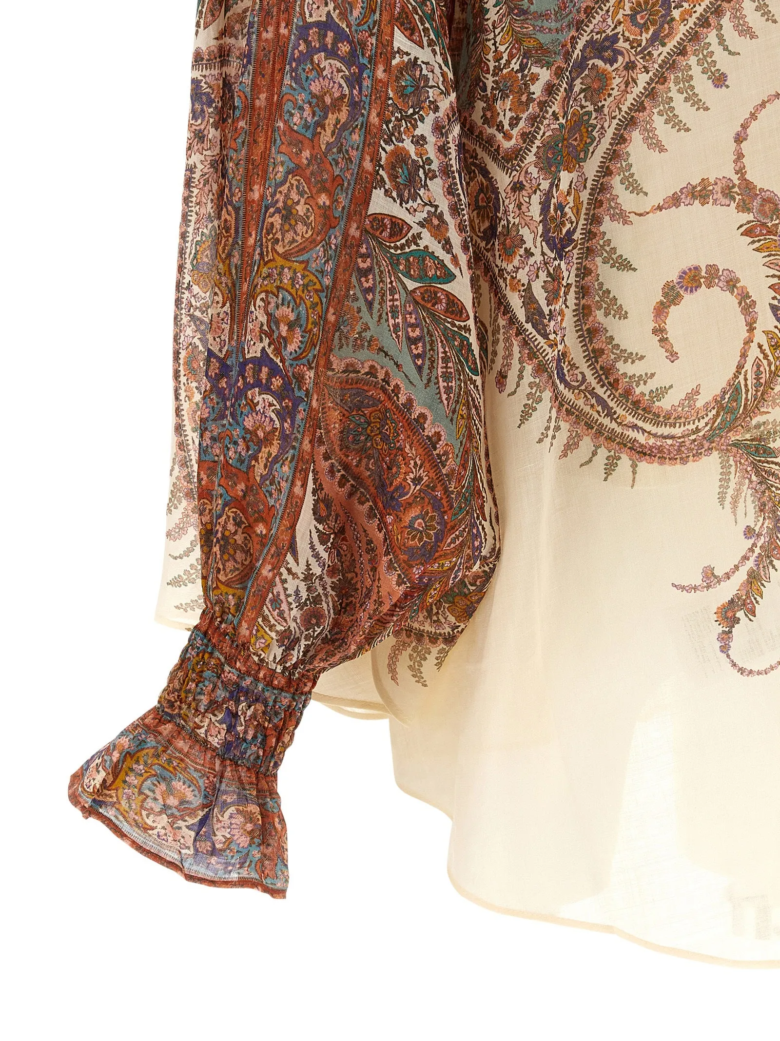 'Rhiannon Tie Neck' blouse sold by Lord & Taylor product image thumbnail 4