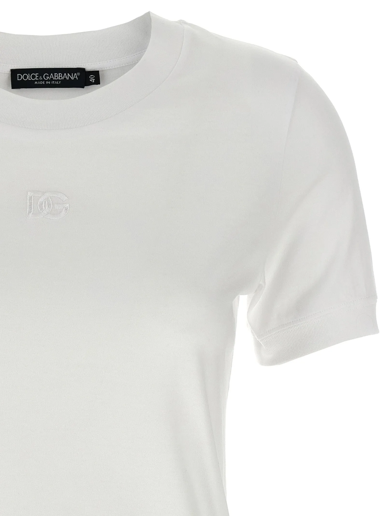 Logo embroidery t-shirt sold by Lord & Taylor product image thumbnail 3