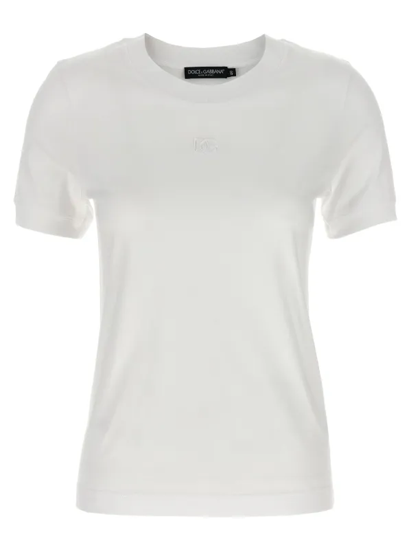 Logo embroidery t-shirt sold by Lord & Taylor