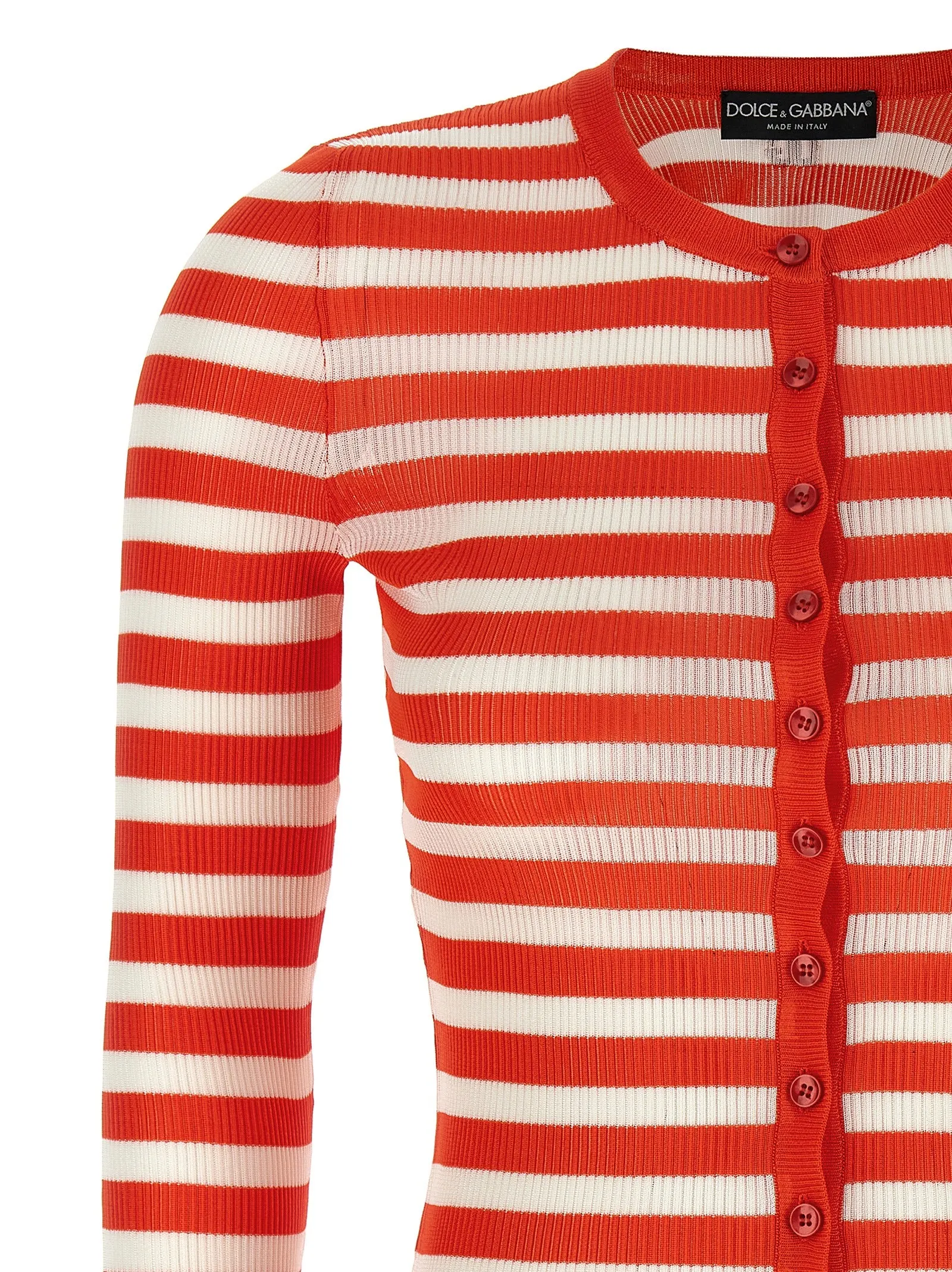 Striped viscose cardigan sold by Lord & Taylor product image thumbnail 3