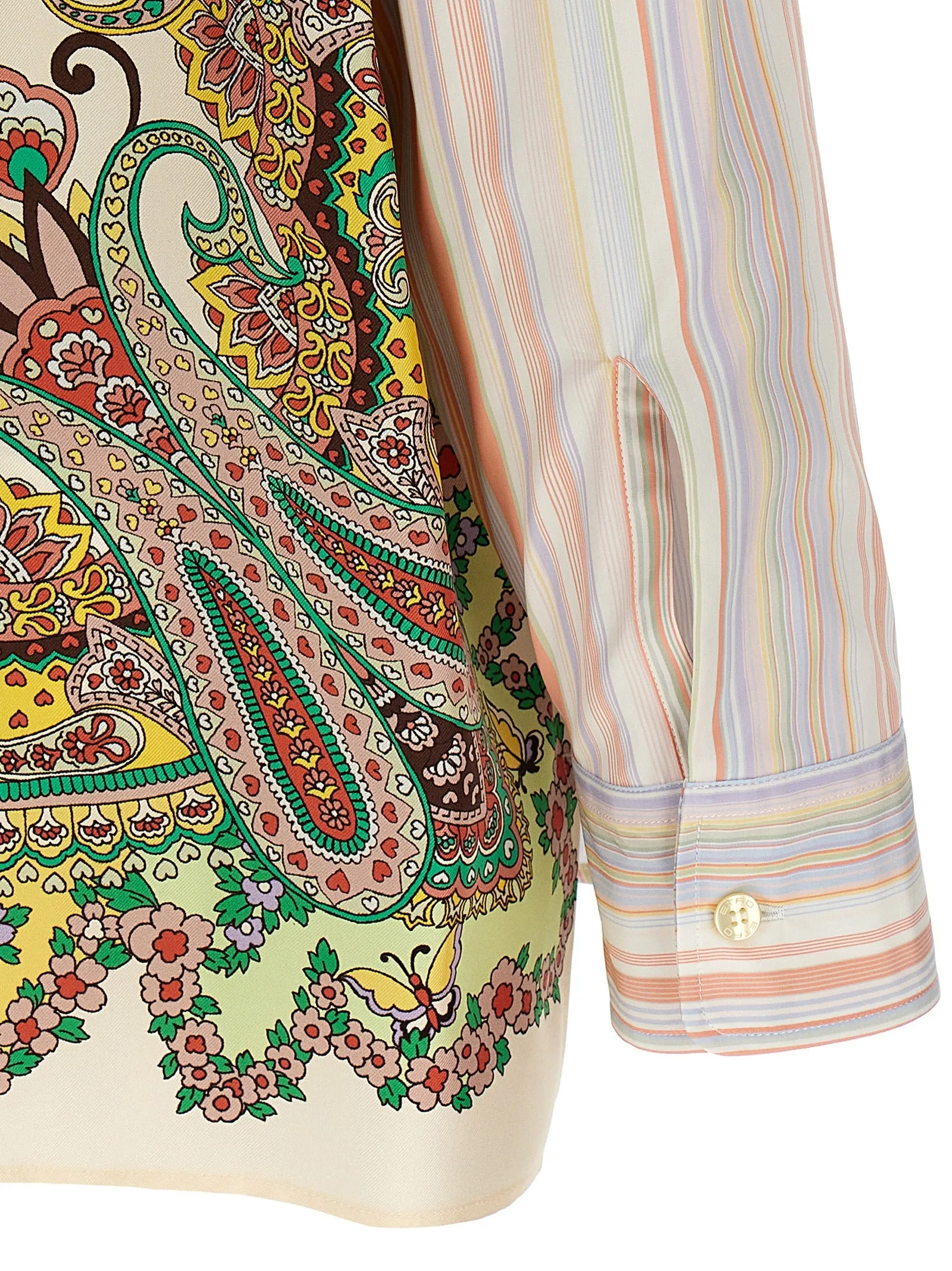 Paisley insert shirt sold by Lord & Taylor product image thumbnail 4